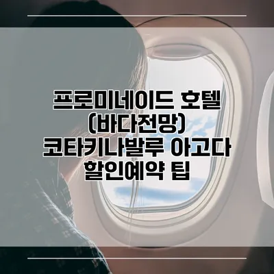 프로미네이드 호텔 (바다전망) 코타키나발루 아고다 할인예약 팁