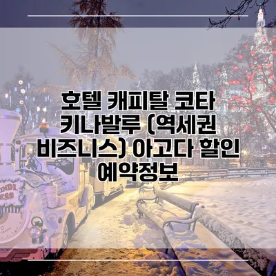호텔 캐피탈 코타 키나발루 (역세권 비즈니스) 아고다 할인 예약정보